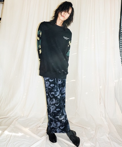 トレーナー スウェット 「JORENZ CARTIESS 」ルーズフィット カモフラージュスウェットシャツ / Loose fit camouflag JORENZ CARTIESS トレーナー スウェット 「JORENZ 」ルーズ