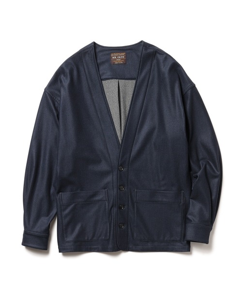 Mr. Olive カーディガン ブラック MR.OLIVE カーディガン ブラック