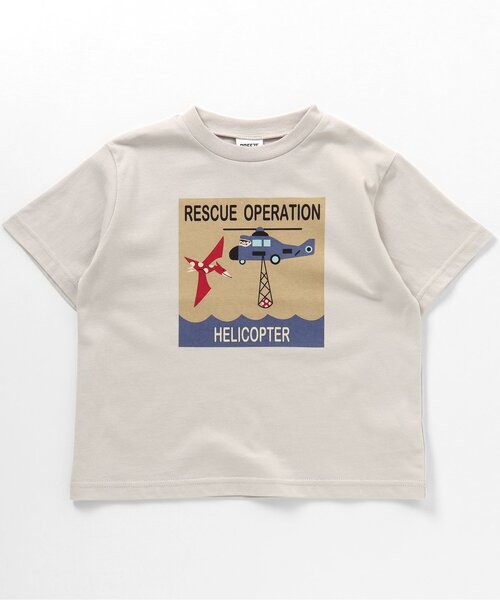 tシャツ Tシャツ 3柄働く車救出大作戦Tシャツ キッズ : 66191308  