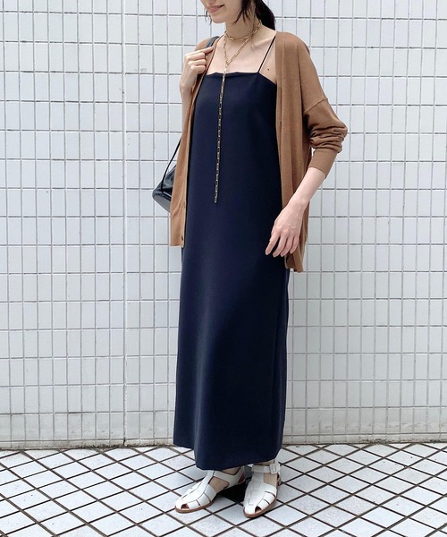 Whim Gazette リネンシルクカーディガン ウィムガゼット Whim Gazette リネンシルクカーディガン （black