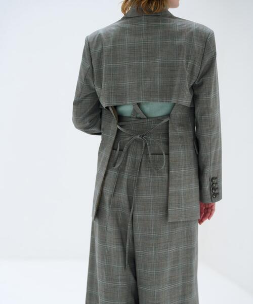 LANVIN en Bleu ジャケット テーラードジャケット オープン