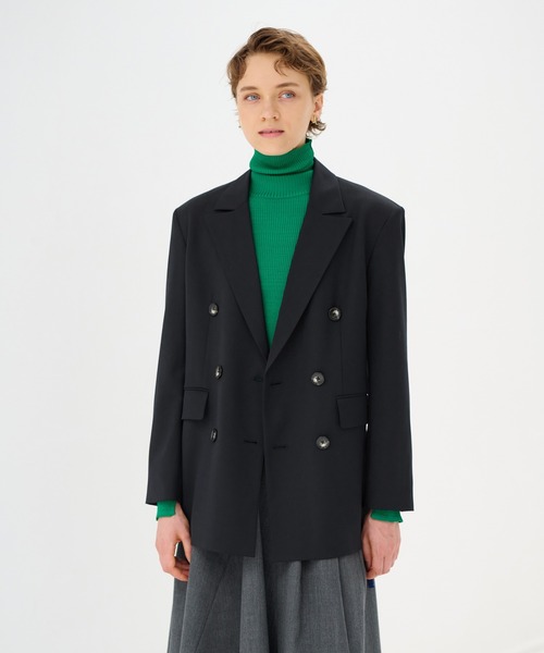 LANVIN en Bleu ジャケット テーラードジャケット オープン