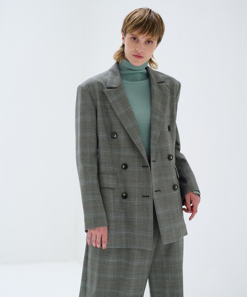 LANVIN en Bleu ジャケット テーラードジャケット オープン