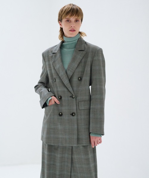 LANVIN en Bleu ジャケット テーラードジャケット オープン