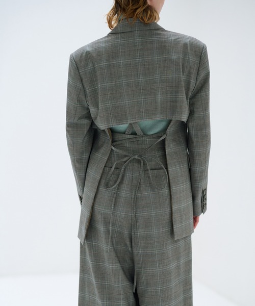 LANVIN en Bleu ジャケット テーラードジャケット オープン