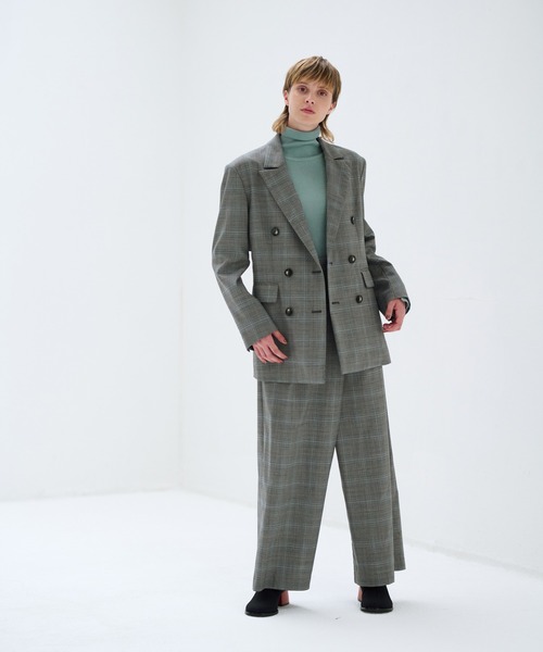 LANVIN en Bleu ジャケット テーラードジャケット オープン