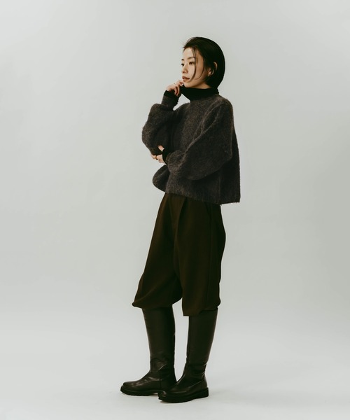 エムエスジーエム 2341MDM143Y マルチカラーショート丈ニット レディース XS 中古・古着通販】MSGM (エムエスジーエム) マルチカラーショート丈