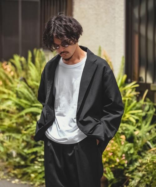 NULL ジャケット テーラードジャケット 「NULL」ポリ テーラード