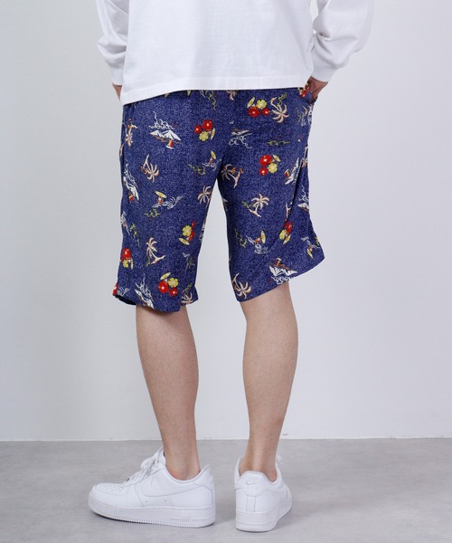 Ace パンツ ACE アロハ ハーフパンツ メンズ レディース