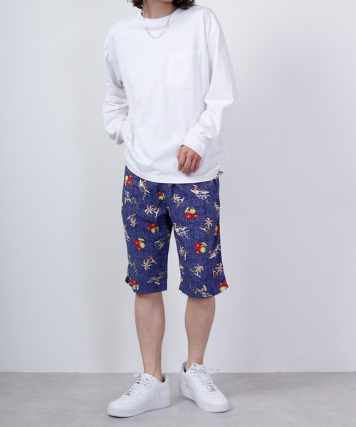 Ace（エース） ハーフパンツ パンツ 短パン アロハ ハーフパンツ