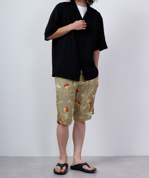 Ace（エース） ハーフパンツ パンツ アロハ ハーフパンツ メンズ