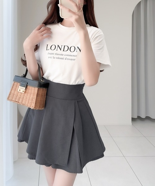 mily bilet スカート 「mily bilet」メリハリのあるルックスが叶う