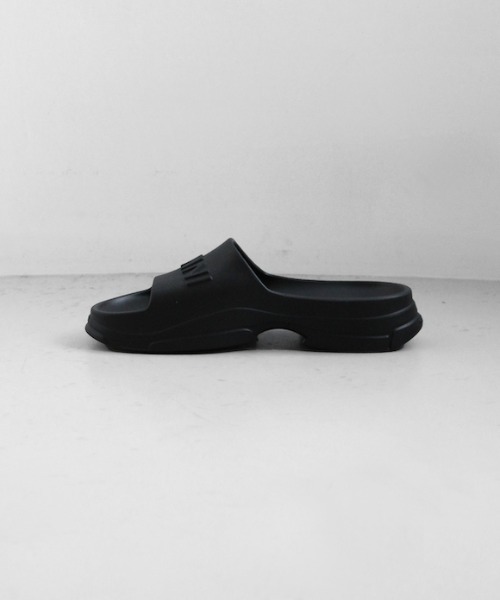 新品　GANNI Light Weight Pool Slide サンダル　黒 GANNI Women's Light Weight Pool Slide in Black GANNI