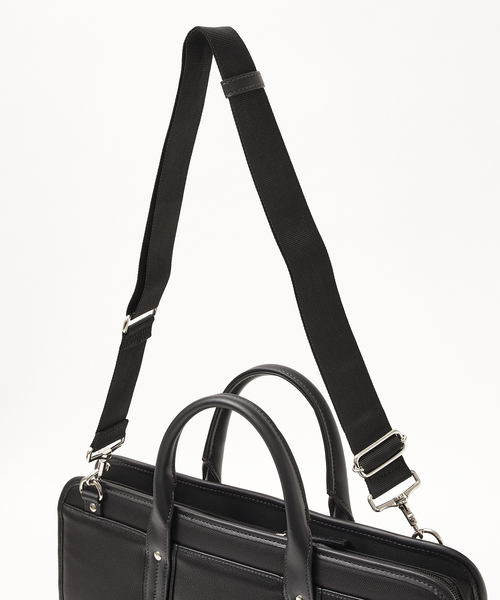 ABAHOUSE GRAY ビジネスバッグ ナイロンコンビ 2WAY ブリーフバッグ