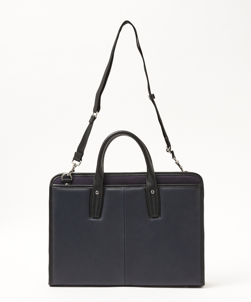 ABAHOUSE GRAY ビジネスバッグ ナイロンコンビ 2WAY ブリーフバッグ