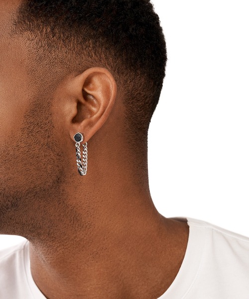 DIESEL 金属製ピアス DIESEL ディーゼル ピアス 片耳 メンズピアス メンズ