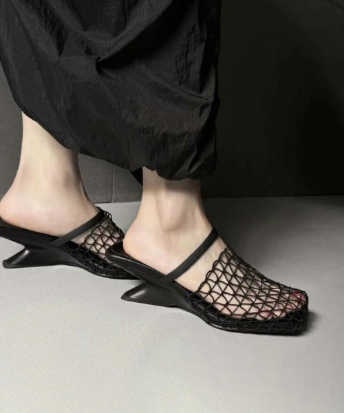 トレンド感たっぷり♥フラットメッシュサンダル/追跡有 楽天市場】【40%OFF】BRADOR ブラドール レザー メッシュ