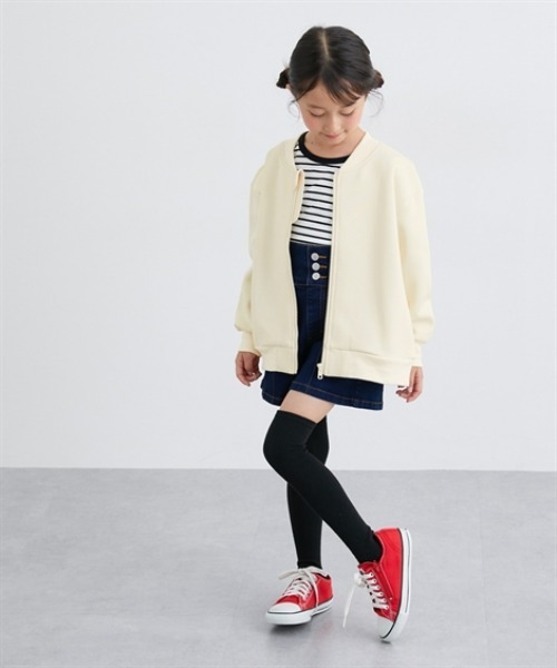 Radio Flyer ジップアップジャケット キッズ サイズ 100 ブルゾン アウター カットソージップアップブルゾン キッズ 子供服