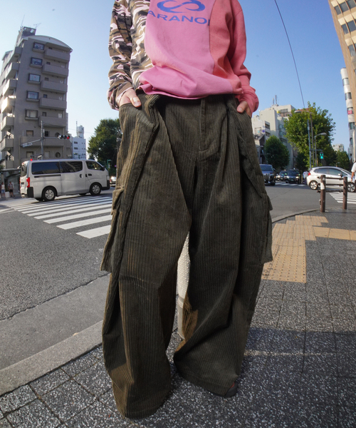 PARANOID カーゴパンツ 「PARANOID / パラノイド」CORDUROY BIG TUCK 