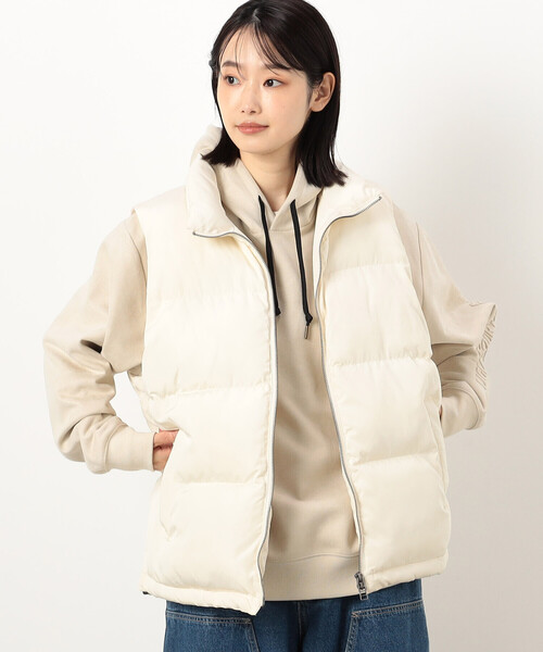 KISHIDAMIKI / ベスト/FREE/ポリエステル/WHT Purple&Yellow（パープルアンドイエロー） ベスト ジレ ポリエステル