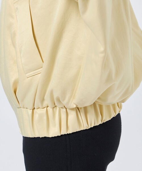 ブルゾン アウター 「08sircus/08サーカス」Satin padded detachable bomber/デタッチャブルボンバーjケット レの画像