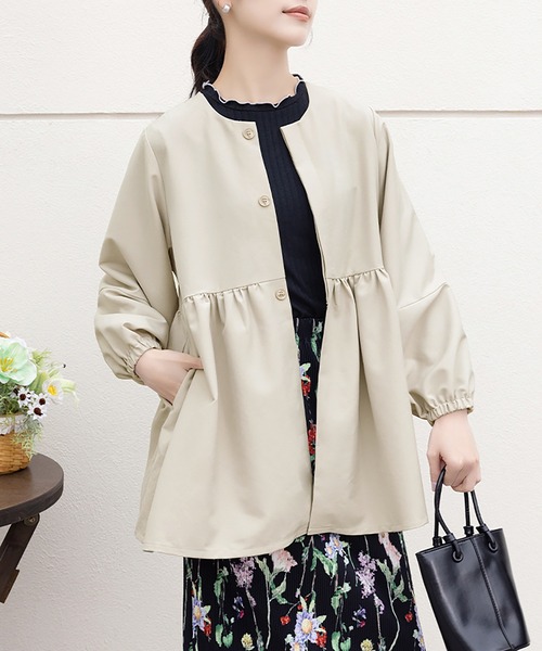 ブラウス シャツ ぽわん袖チュニック レディース : ZOZOTOWN Yahoo!店