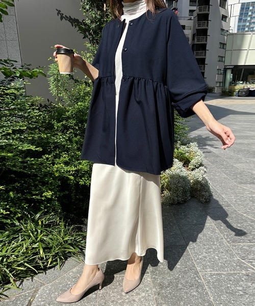 ブラウス シャツ ぽわん袖チュニック レディース : ZOZOTOWN