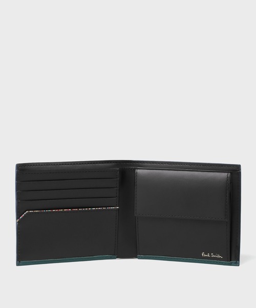 国内即発 Paul Smith クロップドロゴ 2つ折り財布 クロップドロゴ 2つ折り財布（サックスブルー） ｜ポール・スミス