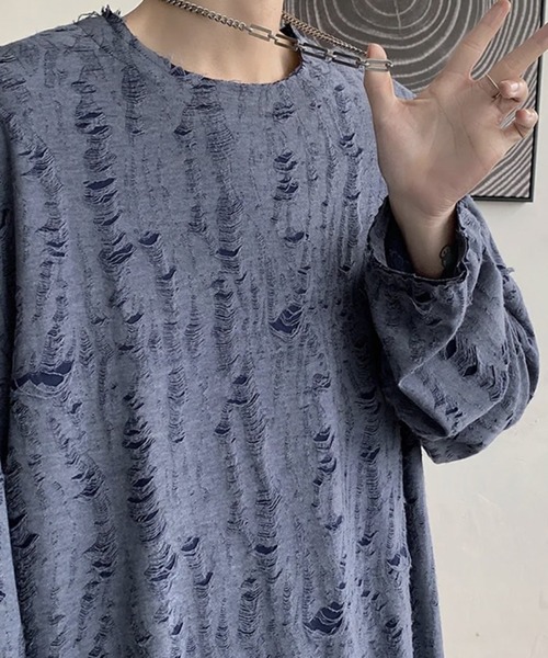 tシャツ 「 STYLE NUMBER / スタイルナンバー 」 ダメージ ルーズ 