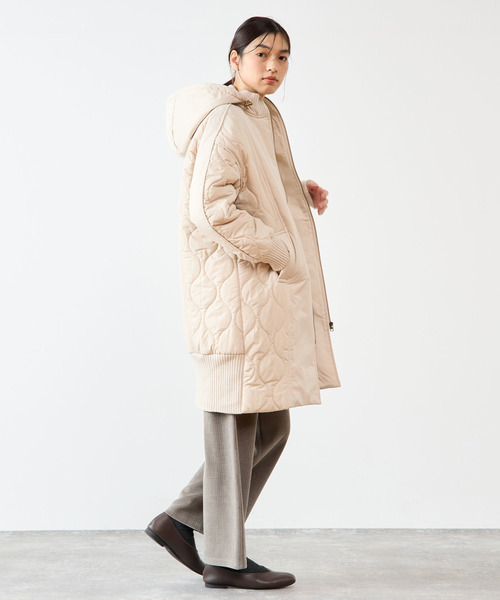 MELROSE claire（メルローズクレール） コート アウター 「取り外し