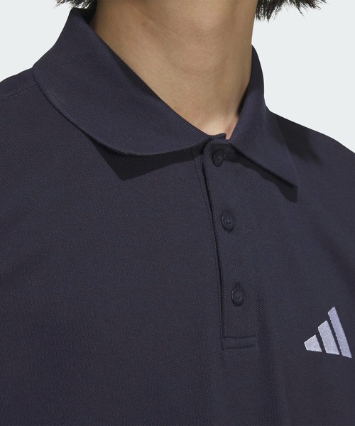 新品XS Adidas ショートスリーブ ポロシャツ ブラック JL5986 adidas ポロシャツ ポロ adidas/アディダス ORI V-NECK POLO