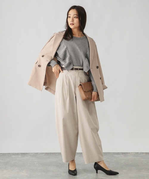 GLOBAL WORK（グローバルワーク） ニット セーター メルティフリル