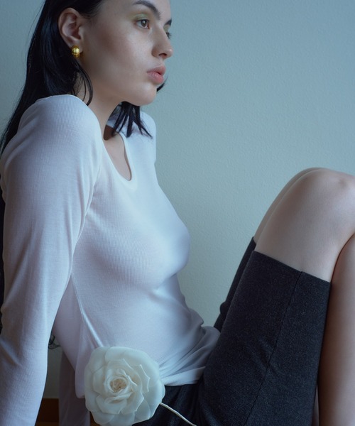 tシャツ 「IRIS 47」comfy long tops/コンフィー ロング トップス レディース IRIS47 tシャツ 「IRIS 47」comfy long tops/コンフィー ロング