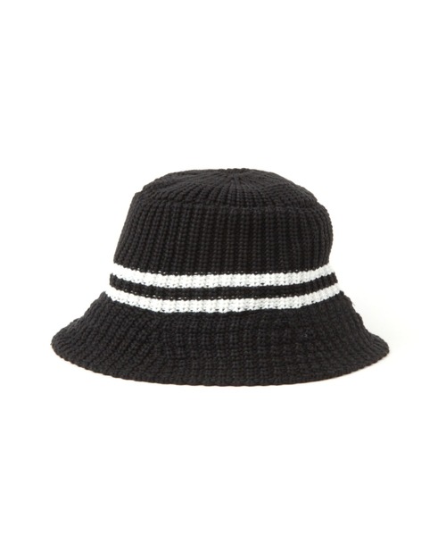 「UNIVERSAL OVERALL」 ハット「Niko and...コラボ」 FREE ブラック メンズ_画像3