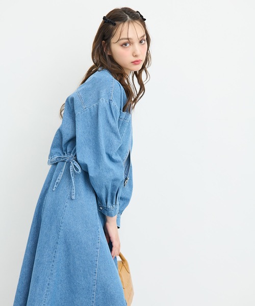 INGNI セットアップ 「WEB限定」ジップジャケット＋ワンピース