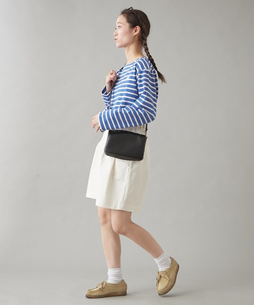 GEVACO tシャツ 「GEVACO」ボートネックボーダーロンTEE