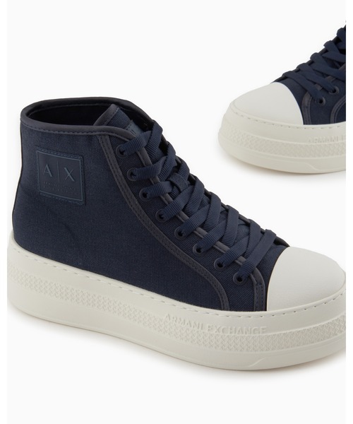 最終価格♪【A|X アルマーニ エクスチェンジ】ハイカットスニーカー ARMANI EXCHANGE スニーカー 「A|X アルマーニ エクスチェンジ