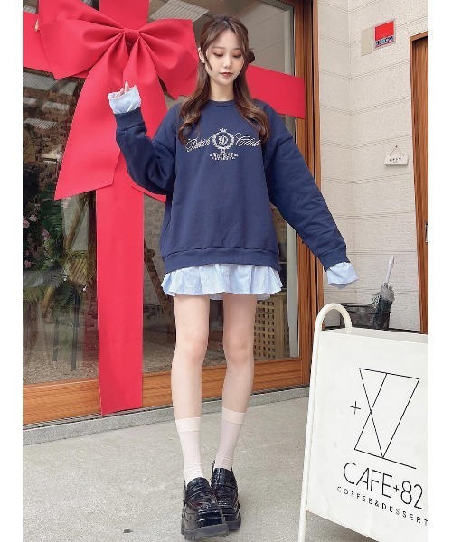 Darich clubスウェットトップス ダーリッチ Darich Darich Clubスウェットトップス （ネイビー