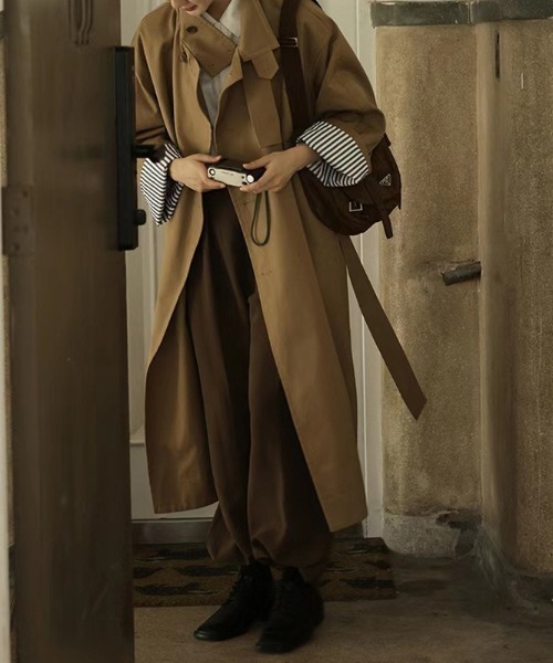 SETUP7（セットアップセブン） 「Maison breeze」トレンチコート L