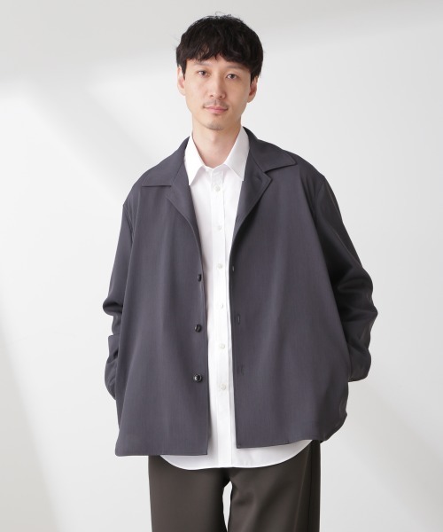 NANO universe（ナノ・ユニバース） シャツ ドライツイル オーバー