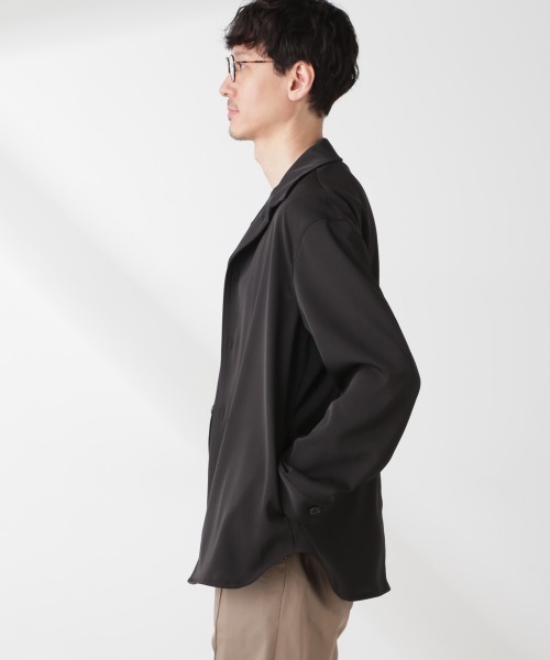 NANO universe（ナノ・ユニバース） シャツ ドライツイル オーバー