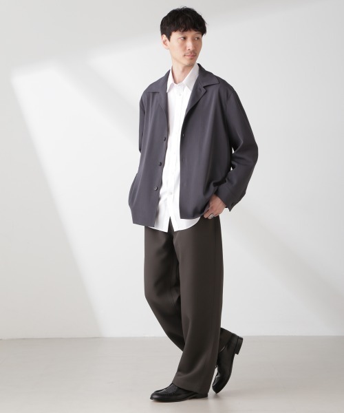 NANO universe（ナノ・ユニバース） シャツ ドライツイル オーバー