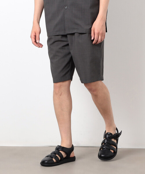 COMME CA ISM パンツ 「セットアップ対応」リネンライク