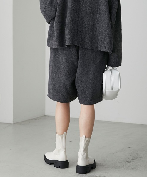 「forksy.」 ショートブーツ L ブラック レディース_画像5