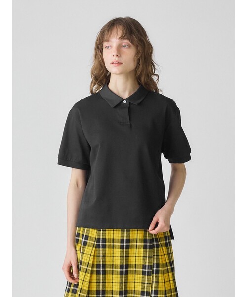 midiumi ポロシャツ ホワイト MidiUmi ハーフスリーブポロシャツ｜ MARcourt ONLINE STORE