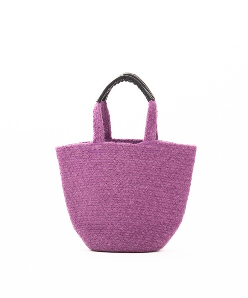 「Freada」 ハンドバッグ ONE SIZE パープル レディース_画像6