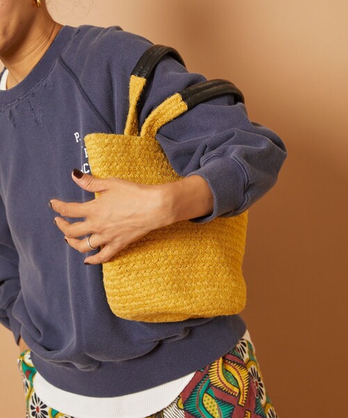 「Freada」 ハンドバッグ ONE SIZE パープル レディース_画像9