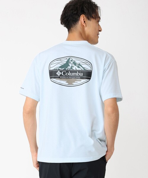 Columbia/ サンライズストレイトオムニフリーズゼログラフィックショートスリーブTシャツ /コ Columbia｜Columbia/ サンライズストレイトオムニフリーズゼロ