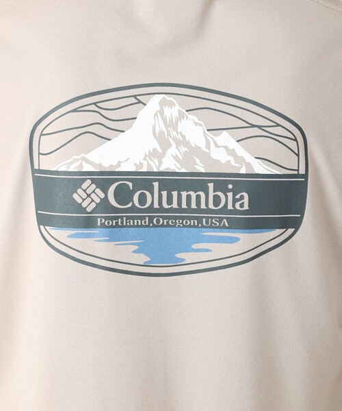 Columbia/ サンライズストレイトオムニフリーズゼログラフィックショートスリーブTシャツ /コ セール】Columbia／サンライズストレイト オムニフリーズゼロ
