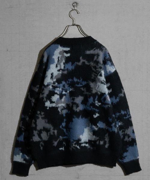 「Naive magic」 長袖ニット MEDIUM ブラック メンズ_画像5